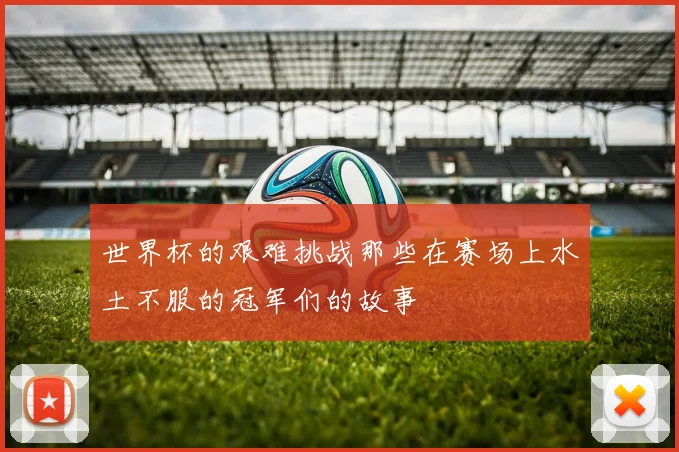 世界杯的艰难挑战那些在赛场上水土不服的冠军们的故事